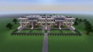 Minecraft House on Minecraft Modern Neighborhood House Five Townhouse Download Hd
