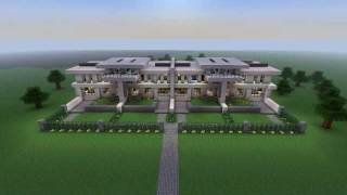 Minecraft House on Minecraft Modern Neighborhood   House Five Townhouse  Download  Hd