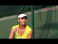 Sania Mirza and Colin Fleming US Open  mixed doubles quarterfinal clip