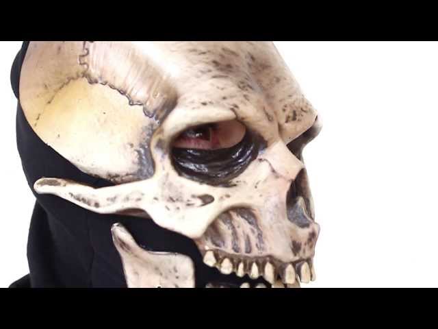 Как сделать ужасную маску на хэллоуин из бумаги