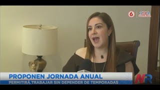 Entrevista A Repretel C 6 Proponen Jornada Anual Para Flexibilizar Horarios