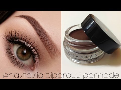 How To Use ABH Dipbrow Pomade (Eyebrow Tutorial) - YouTube