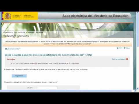 Sede electrónica: Instrucciones para registrarse