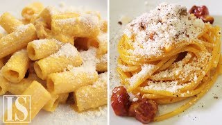 Pasta alla Carbonara: 3 ricette di Luciano Monosilio, Flavio De Maio e Marco Martini Pasta alla Carbonara: 3 ricette di Luciano Monosilio, Flavio De Maio e Marco Martini