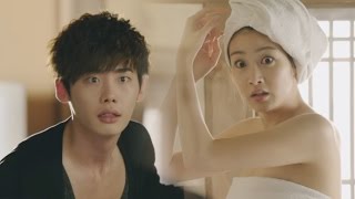 강소라 샤워 장면에 이종석 '얼음' @닥터 이방인 6회 20140520