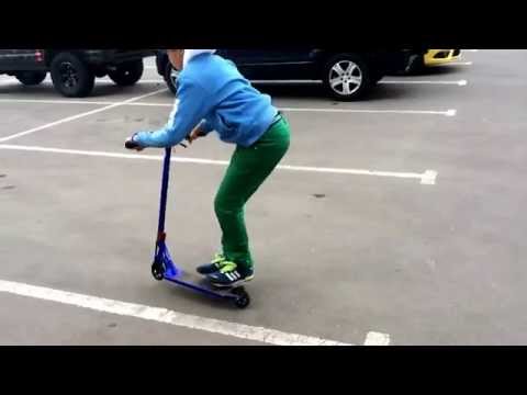 Как сделать tailwhip на самокате
