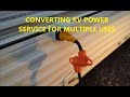 RV Power twist lock adapter for RV campers generators, 30 Amp electrical