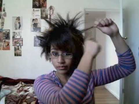 Goku like hairstyle - tutorial - YouTube