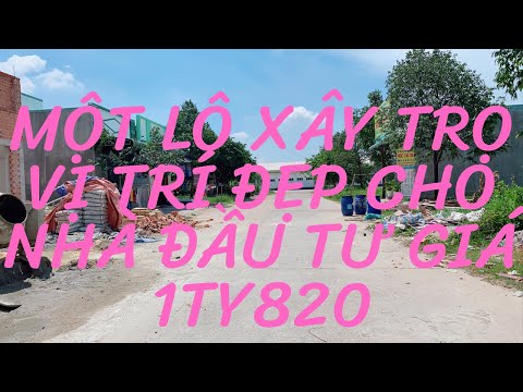 Một Lô Khu L Mỹ Phước 3 Vị Trí Đẹp || Đất Nền Bình Dương || LH 0972.332.948