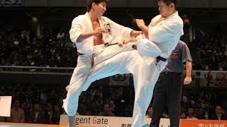 新極真会 第45回全日本空手道選手権大会 男子準々決勝4 前田優輝 Vs 島本雄二 Shinkyokushinkai Karate 新極真会 第45回全日本空手道選手権大会 男子準々決勝4 前田優輝 Vs 島本雄二 Shinkyokushinkai Karate