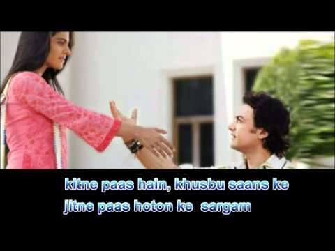Mere Haath Mein Karaoke with lyrics - YouTube.flv