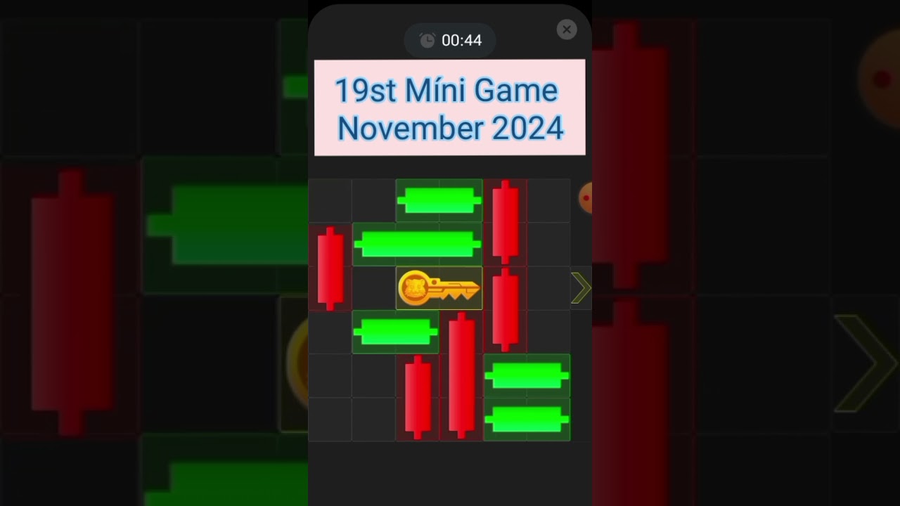 19th Mini Game Hamster November 2024 | Daily Puzzle 19th Mini Game Hamster November 2024 | Daily Puzzle