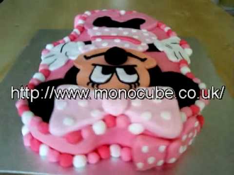 Girl Birthday Cake Ideas on Minnie Mouse Cake By Http   Www Monocube Co Uk