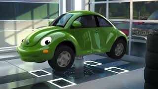 Мультфильм Volkswagen Beetle.