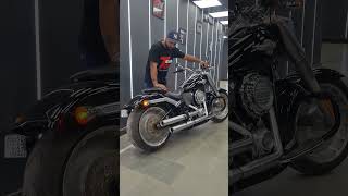 Harley Davidson Fatboy Exhaust Sound