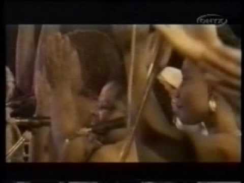 Miriam Makeba Pata Pata Translation on Mango Groove   The Sarafina Kids Live Montreux July 6th 1992 Video