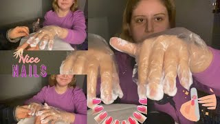 Asmr Türkçetırnak Bakımı Manikür Sakızlı Bakım Videosu