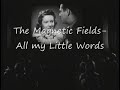 the Magnetic Fields- All my Little Words