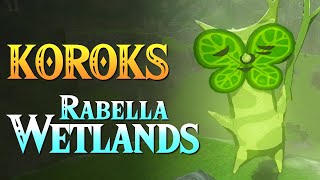 Zelda: Tears Of The Kingdom - All Korok Seeds (Rabella Wetlands Tower) Locations #653 - #707