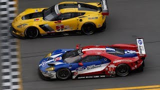 24Hrs Of Daytona 2017 Corvette Vs Ford Gtlm Pits