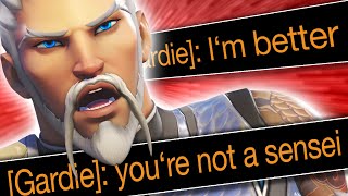 Shutting up the MOST OVERCONFIDENT Hanzo player i've ever seen