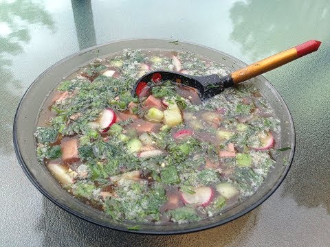 Как приготовить холодный суп "Окрошка" Как приготовить холодный суп "Окрошка"