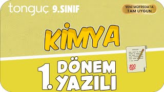 9.Sınıf Kimya 1.Dönem 1.Yazılıya Hazırlık