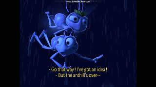 A Bugs Life 1998 Ant Battle Rain Scene Sound Effects Version