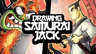 Drawing Old Cartoons! (Samurai Jack)