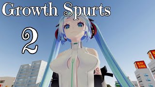 Sizebox Giantess Growth - Growth Spurts - Part 2