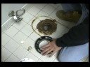 How to Repair a Toilet : Replace Flange Under a Toilet