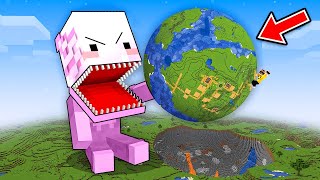 Minecraftta Salak Kardeşi̇m Si̇ni̇rlendi̇kçe Ki̇lo Aliyor