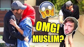 Muslim Responds To Prankinvasion Kissing Prank - Muslim Edition