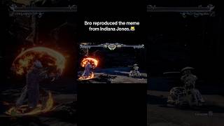 Bro Reproduced The Meme From Indiana Jones.