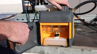 VP85 VP55 Fieldpiece Vacuum Pump RunQuick Oil Change System
