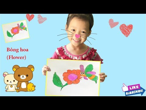 Dương Tô Màu Bông Hoa và Con Ong siêu đẹp