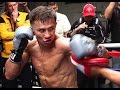 GGG Gennady Golovkin EXPLOSIVE POWER SHOTS! WOW Media @ Workout