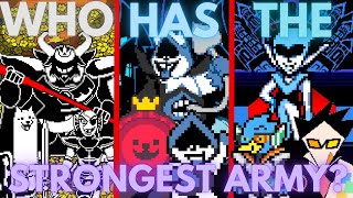 Which Undertale & Deltarune Army Is The STRONGEST?
