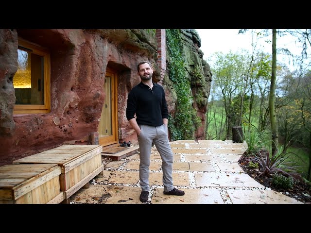Man Builds $230,000 House Ancient Cave - Video
