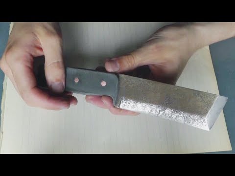 Ручка ножа в домашних условиях