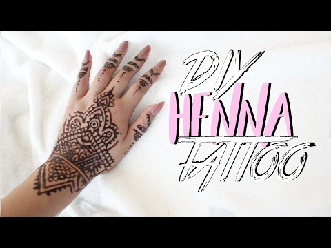 Diy Henna Tattoo (Without Henna Powder)