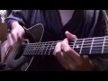 東京喰種 Tokyo Ghoul OP "unravel" on guitar by Osamuraisan 【TK from Ling Tosite Sigure】
