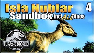 Let’s build the Ultimate Dino Park | with ALL dinosaurs | Sandbox | Jurassic World Evolution | Ep. 4