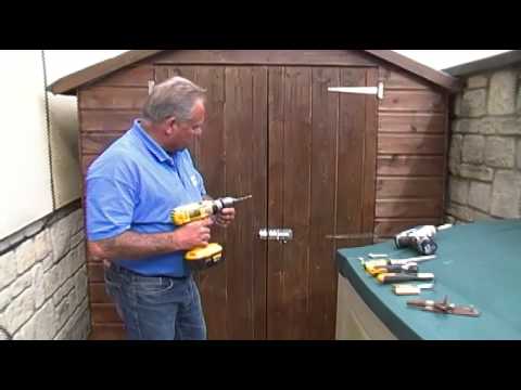 how to change a door bolt lock - youtube