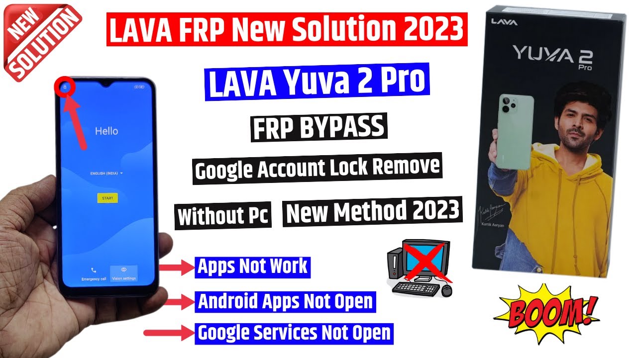Lava Yuva 2 Pro Frp Bypass | New Solution 2023 | Android Lava Yuva 2 Pro Frp Bypass | New Solution 2023 | Android