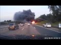 Burning RV