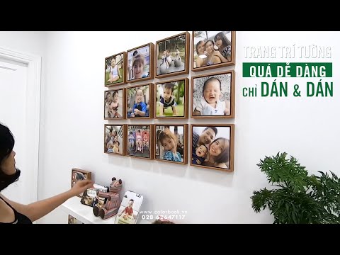 Bộ khung ảnh treo tường gia đình