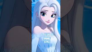 Elsa Turns Anime Unbelievable Frozen To Anime Transformation Viral Ai Edit