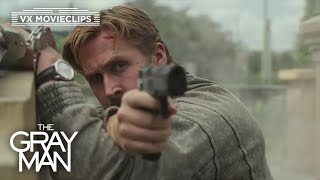 Prague Shootout | The Gray Man (2022) | VX Movieclips