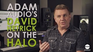 Adam Audio USA President, David Hetrick, on the Halo Desk
